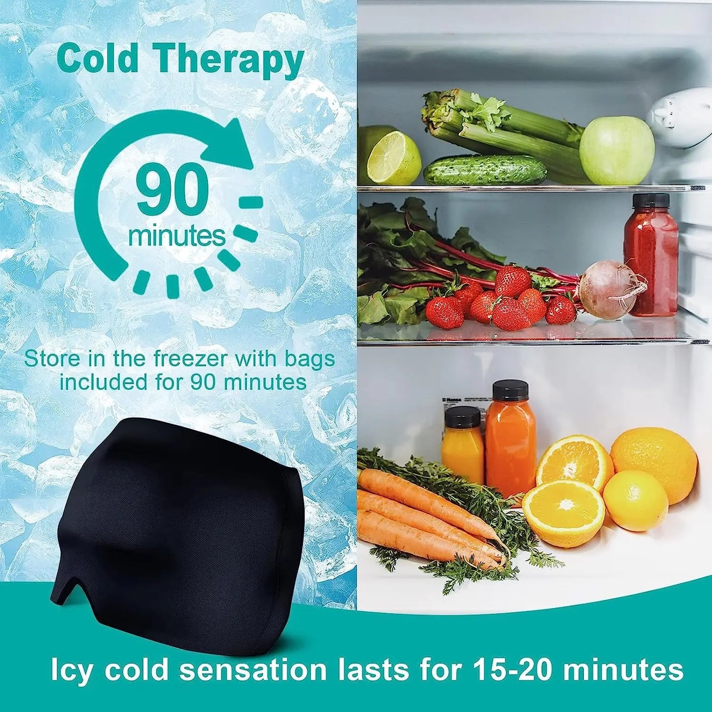 Cold Therapy Migraine Relief Ice Cap